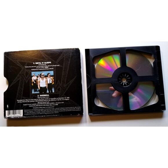 Metallica Until It Sleeps CD Single Hard Rock Thrash Heavy Metal Rock 1996 - Picture 2 of 2